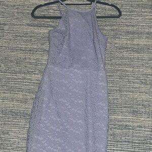 Lulus Lavender Lace Dress